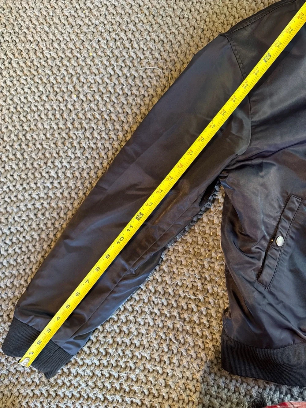Coach Black Bomber Jacket Men Size M